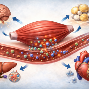 rilascio ormonale muscolare miochine